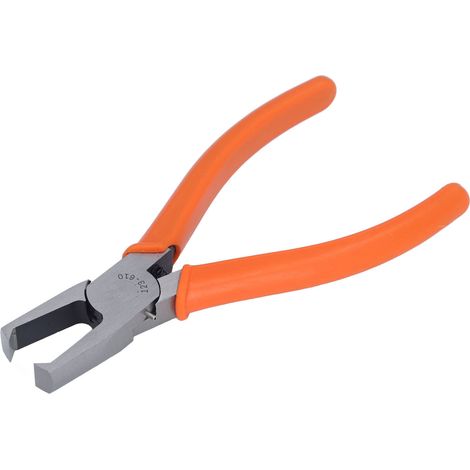 Pince à bec coudé 90° en CRV 10mm pour pinces tubes électroniques PCB réparations électronique coupe-fil compact (1/5)