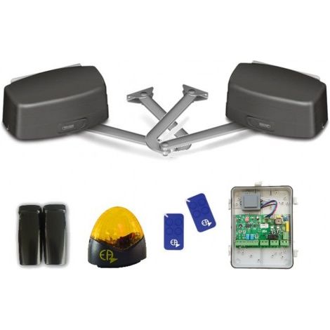 Kit Motorisation Portail Battant Automatisme EA CONFORT BR350 - Maxi 300 kg 3.5 m par battant, 230 V, 250 W, 80 cycles par jour (1/5)