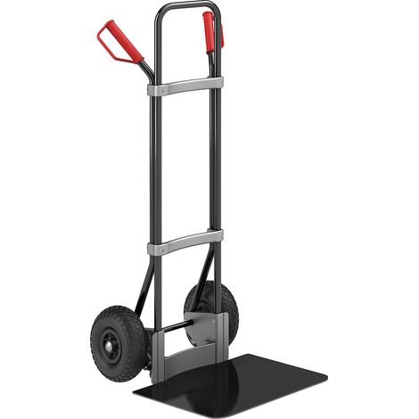 eurokraft pro, Diable, noir, l x p bavette 450 x 500 mm, noir