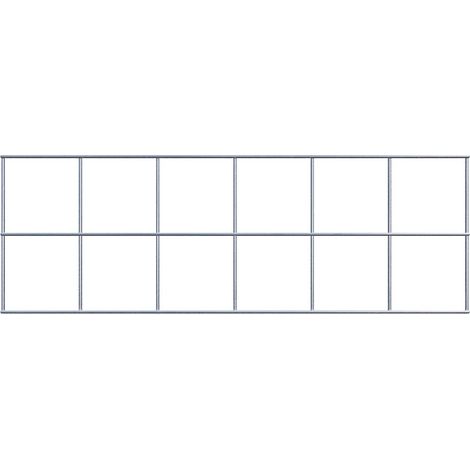 Grille de Gabion à l’unité - Dimensions: 60 cm x 20 cm - mailles de 10 x 10 cm - Made in Germany (1/5)