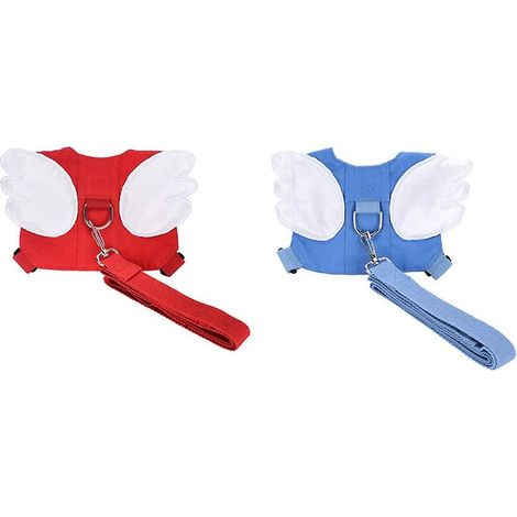 Sac à dos anti-perte pour bébé avec ailes d'ange (lot de 2) (1/5)