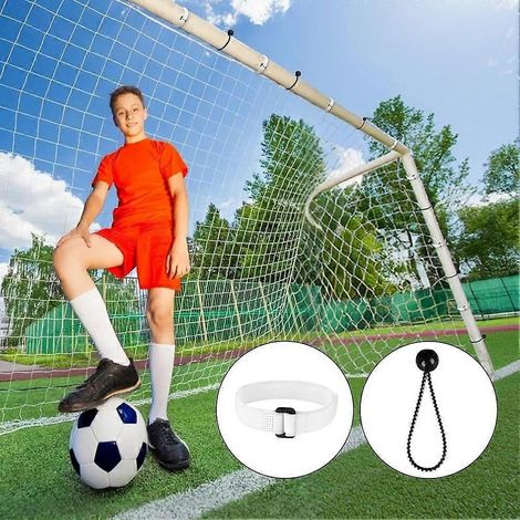 Kit de fixation pour filet de football, comprenant des sangles élastiques, adapté aux filets de golf, aux buts de football, aux auvents, aux camping-cars, au camping, etc., 30 pièces par paquet. (1/4)