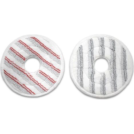 2 pièces adaptation Vileda microlida mop chiffon de rechange microfibre rotary stick type mop head accessoires-Crezuo (1/4)