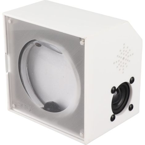 Enceinte Ferrofluide Visuelle, Design Innovant Blanc, Basses Puissantes, Décoration Lumineuse Rythmique, Batterie 2000mAh (1/5)