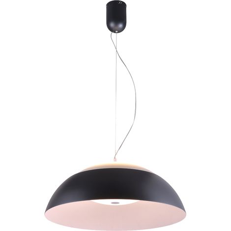 Mirta Schwarze LED-Pendelleuchte 60W 2500Lm 3000ºK (1/5)