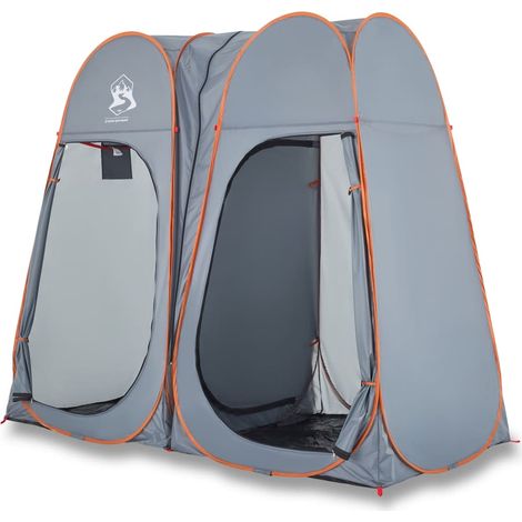 vidaXL Tenda Privacy Pop-Up Grigio e Arancione Impermeabile (1/5)