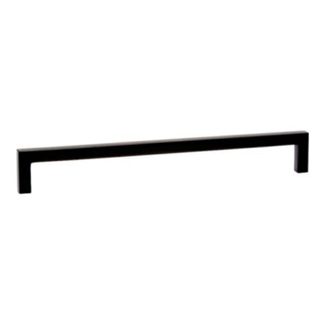 1 x poignée de meuble noir mat - Entraxe : 160 mm - Longueur : 169 mm (1/3)