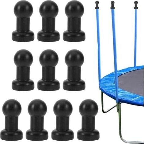 pour Poteaux De Trampoline – 10 Pièces Ø 2,5cm  Capuchons Rechange Universels Protections Jardin Et Aire Jeux -