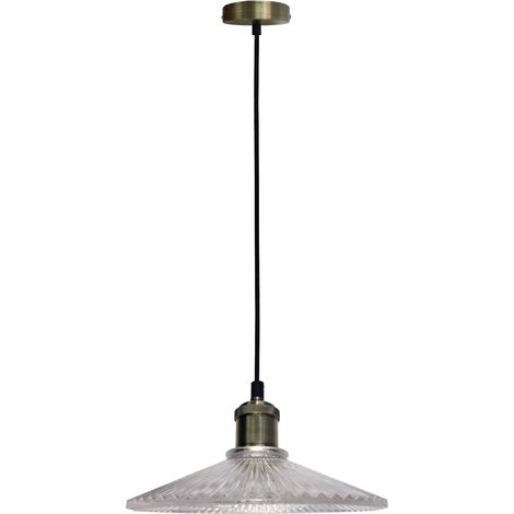 Lampada a sospensione Candellux Chester vetro Ø21 E27