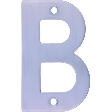 Lettre b en acier inoxydable 10 cm 6763 ami (1/5)