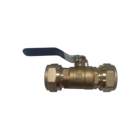 Valvola a leva per tubo di compressione multistrato da 16 mm, senza necessità di macchina crimpatrice, grigia
