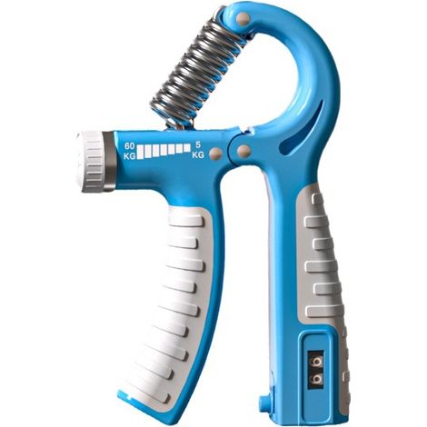 Handgriffstärker, Handgelenktrainer, einstellbarer Widerstand 5–60 kg, intensives Training von Fingern, Händen und Unterarmen