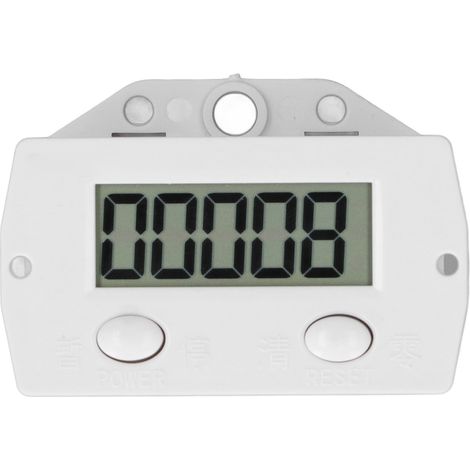 Compteur électronique BERM Punch à 5 chiffres, affichage numérique 099999, capteur en plastique avec aimant (1/5)
