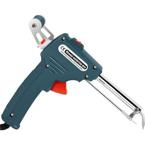 EASYCOMFORT Pistolet à souder portatif 60W 220V Fer à souder électrique portable Chauffage externe Vert foncé (1/5)