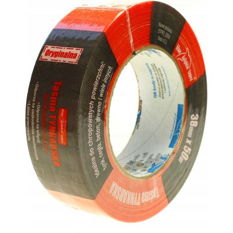Blue Dolphin Orange Putzband 38 mm x 50 m