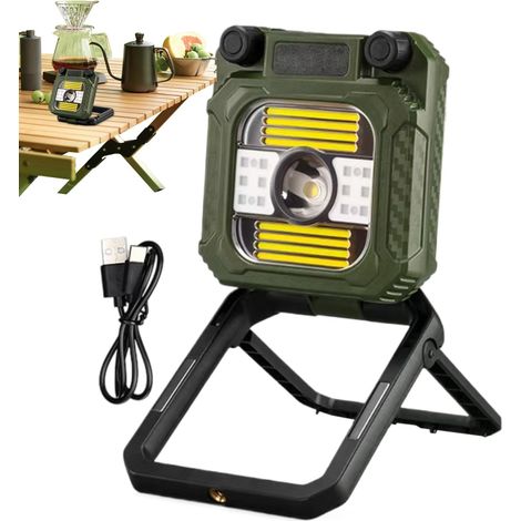 Camping Lamps - Rechargeable Survival Equipment, Portable LED Camping Lantern - For Hiking, Backpacking, Work, Reading, Dining, Outdoor Adventures