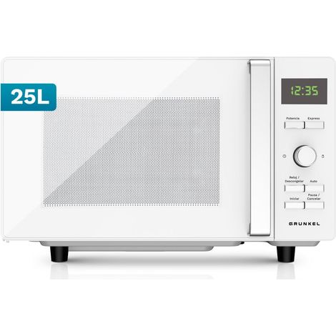 Microondas sin Plato Grunkel MWD-25 FLAT 25L 900W Digital Inox