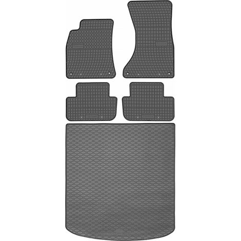 Juego de alfombrillas de goma para Audi A5 8T Sportback (2009-2016) + alfombrilla para el maletero. (1/5)