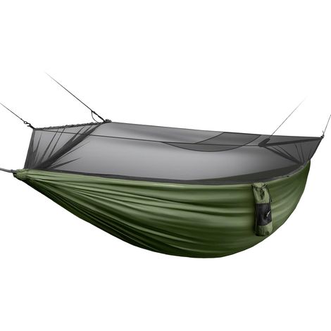 Night Cat Outdoor-Hängematte mit Moskitonetz: Leichte 1-Personen-Campinghängematte für Reisen, Abenteuer, Trekking und Outdoor-Aktivitäten (1/5)