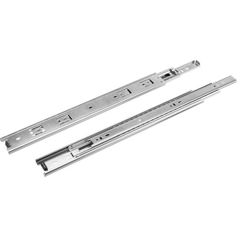 cyclingcolors 2x guide per cassetti estrazione totale 400mm binari senza ammortizzate Cuscinetti a Sfera guide scorrevoli mobili cucina