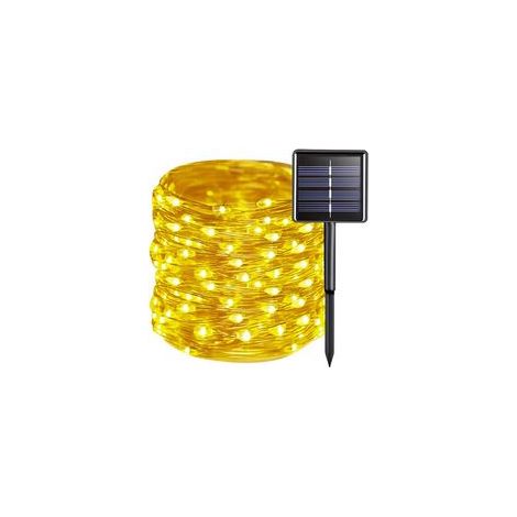 Guirlande lumineuse solaire 15 m IP44 (1/5)