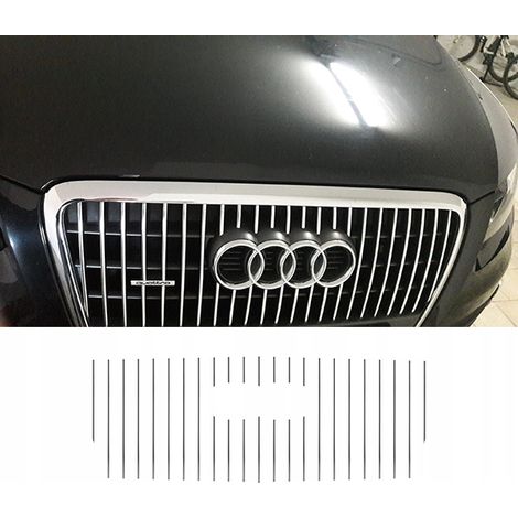 Strisce cromate per griglia paraurti Audi Q5 8R 08-12 (1/5)