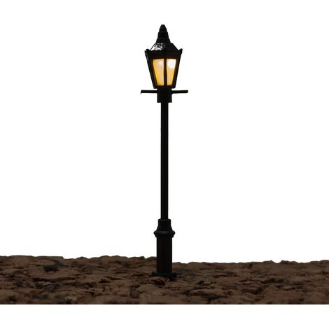 Lampione in Ferro 8 cm con Luce 3,5V Accessori Presepe 11682 (1/5)