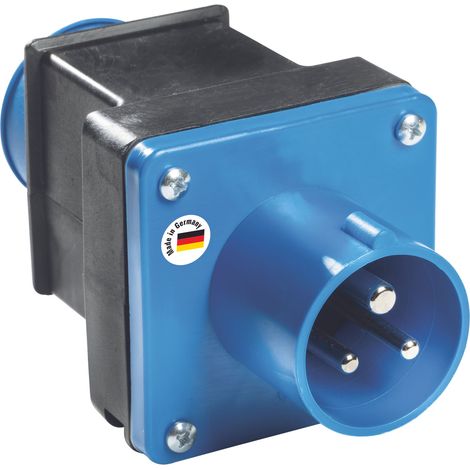Mobiler Caravan Adapter CEE Stromverteiler 230V 16A IP44 (1/4)
