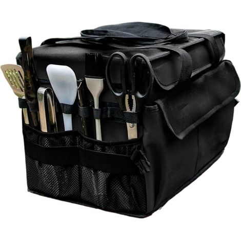 Sac de rangement pour outils de jardin/pique-nique 30L avec poches latérales – Acampamento avec poignées (1/5)