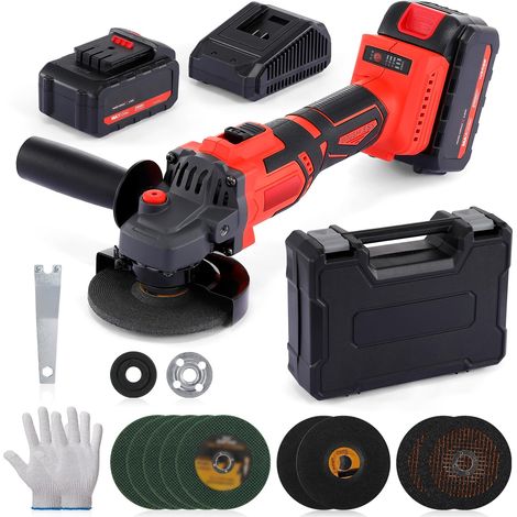 21V Meuleuse Sans Fil,Disqueuse Sans Fil,Meuleuse d’angle Sans Fil (1/5)
