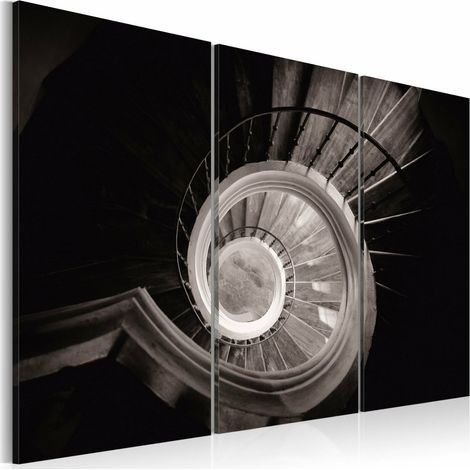 Tableau escalier en colimaçon - 90 x 60 cm (1/4)
