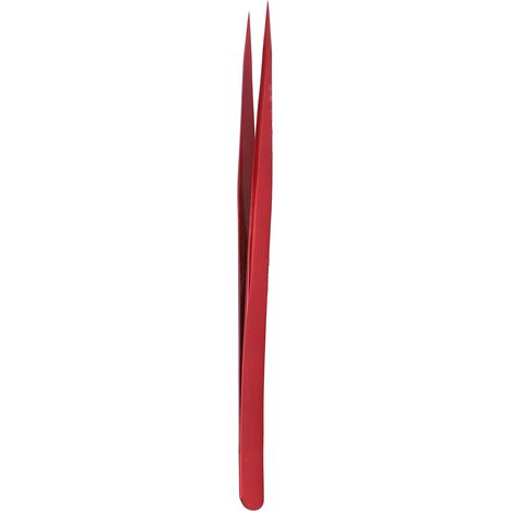 BEST BST-11C Colored Tweezers, Soldering Iron Clips, Color-Plated Clamps, Acid-Resistant, Anti-Magnetic, Hardened Hair-Removing Tweezers (1/5)