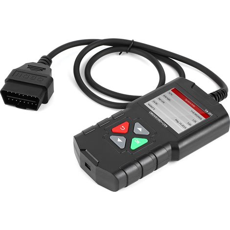 Lecteur de code défaut OBD2/EOBD pour voiture, outil de diagnostic auto, détecteur de scanner de panne, vérificateur électronique de véhicule, testeur de capteur moteur, dispositif de lecture de codes (1/5)