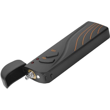 Stylo détecteur de défauts de fibre optique rouge 15 km, compatible FTTH, avec charge USB et éclairage LED. (1/5)