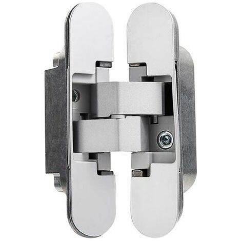 Unsichtbares Scharnier für schwere Türen – 2er-Set (Last 40 kg, Öffnung 180°)