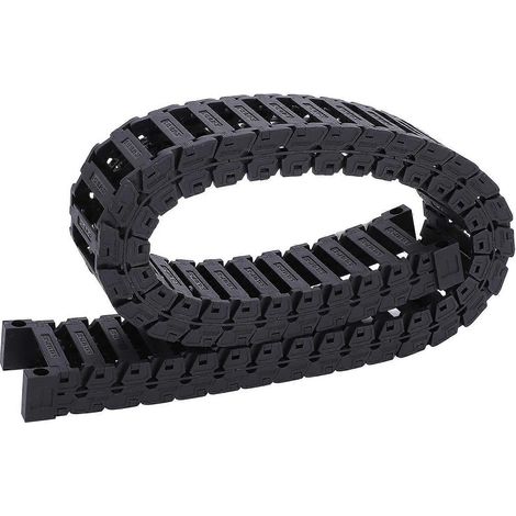 Ensemble de chaîne de remorquage détachable avec porte-câble, série silencieuse, câble de remorquage de réservoir S18 x 370,7 mètres