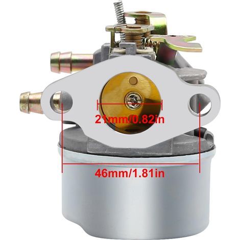 Carburateur Tecumseh 640340 – Remplace 640305, 640346, 640306A, 640222A, pour moteur OH195EA, adapté aux tondeuses autoportées