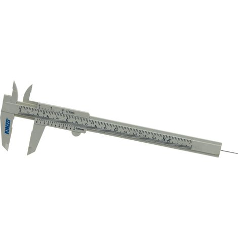 KINZO, pied à coulisse, 150 mm, plastique (1/4)