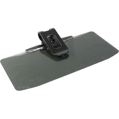 Fixation d'extension de Pare-Soleil de Voiture, Clip Anti-éblouissement sur Pare-Soleil, Extension PMMA Semi transparente/12.6x5.7 Pouces