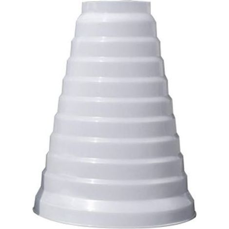 Reduzierstück – PVC – Durchmesser 80 bis 200 mm – Für Lüftungs- und Klimaanlagen – Universal – 1 Stück (1/5)