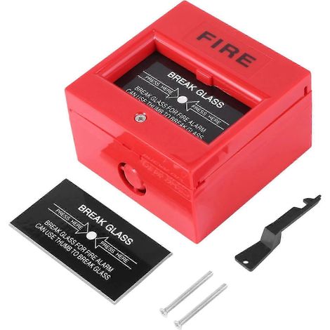 déclencheurs manuels réarmables 250 V CA / 12 V CC pour alarme incendie WHBYV