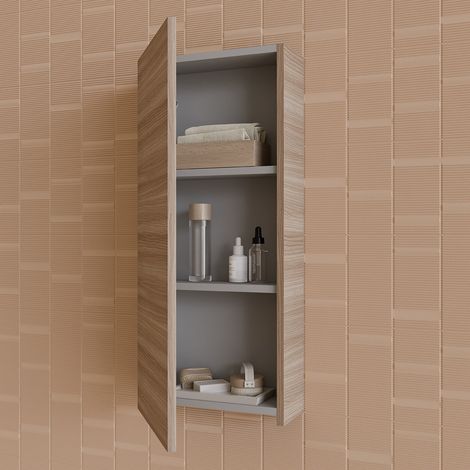 ROYO C0070622 STYLE Mueble Alto De Colgar 1 Puerta Nogal Arenado - ref: C0070622 (1/2)