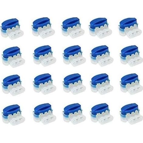 Connecteurs de Câble - Robot Tondeuse - Imperméables - 20 Pcs - Compatible 0,5 à 1,5 mm² (1/4)