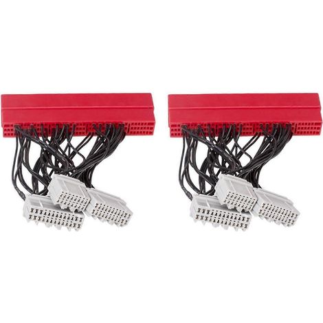 2 câbles adaptateurs de conversion OBD2B vers OBD1 pour calculateur Honda Civic 1999-2000 (1/5)
