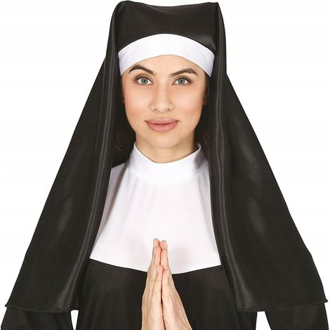 Costume de cornet, bonnet de nonne, voile, habit