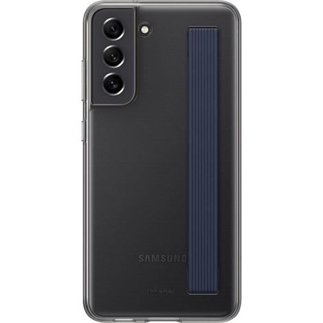 Étui pour Samsung EF-XG990CBEGWW S21 FE 5GG990 noir/noir avec dragonne fine (1/4)