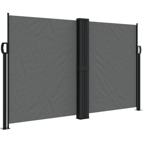 Maison Exclusive - Seitenmarkise Ausziehbar Anthrazit 140x600 cm