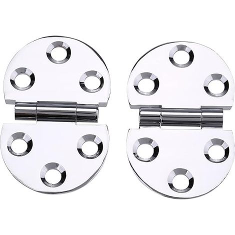 charnières en cuivre à 180 degrés pour table pliante, table de machine à coudre, meuble circulaire Ed p (1/5)