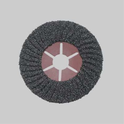Disco semiflessibile al carburo di silicio ø 115x22 mm - grana 24 (25 pezzi) MOLITAL (1/2)