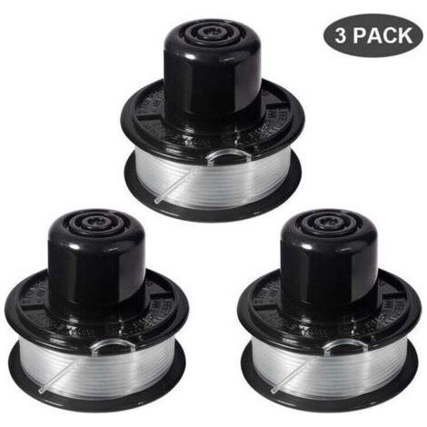 BLACK+DECKER Bobine et fil de rechange pour modèles GL250/GL310/GL360 11M x 1.6MM (1/4)